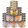 Sada krmiva GranataPet DeliCatessen bez rýb 24x 200g - bezobilné mokré krmivo pre mačky, mix 6 príchutí, sada 2 ks