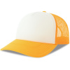 Atlantis Headwear Kšiltovka Rapper-S, 5 panelová, Trucker COT330262am399-white/yello UNI Bílá/žlutá