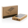 Solárna powerbanka 10000 mAh , Brown Farba: Brown