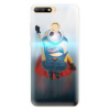 Silikonové pouzdro iSaprio - Huawei Y6 Prime 2018 - Mimons Superman 02 (Odolný silikonový kryt, obal, pouzdro iSaprio - Huawei Y6 Prime 2018 - Mimons Superman 02 - skvělá ochrana a pružnost, stylový U
