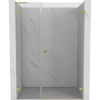 Mexen Lunar-B L sprchové dvere pravé 110 cm, priehľadné, zlaté brúsené - 832SL-110-050-55-00-P