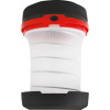 Lampa Strend Pro Camping, skladacia, kempingové svietidlo, 3xAA, červená, 8.5x5/13 cm