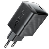 Acefast - Wall Charger A112 sieťová nabíjačka (rýchlonabíjanie, GaN technológia, USB-C, 45W, 3A, Smart Chip) - čierna