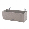 Kvetináč plast béžový Prosperplast 50 cm x 19 x 1 cm