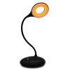 LED Lampička na čítanie bez modrej zložky Farba lampičky: Čierna, Farba svetla: Oranžová/Jantárová (1600K)