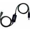 PremiumCord - Kabel USB - USB (M) do mini-USB typ B (M) - 10 m - aktivní KU2REP10AB