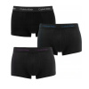Calvin Klein pánske čierne boxerky 3pack - S (JKV)