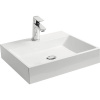 Klasické umývadlo Umývadlo na skrinku RAVAK Natural liaty mramor biela 500 x 140 x 450 mm XJO01250000