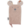 EKO Žinka bavlnená s uškami 20x15 cm Bear Rose pink