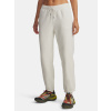 Under Armour Dámske tepláky Icon Terry Varsity Jogger-WHT Biela LG