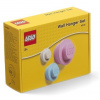 LEGO® Hangers Set biely / svetlo modrý / ružový 3 ks