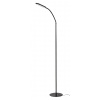 Rabalux Čierna stojaca LED lampa Adelmo 10W CCT 74009