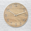 Karls DESIGN Nástenné hodiny do kuchyne - CLASSIC White - 60cm , Biela