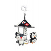 Kolotoč do kočíka black&white - Líška Sensillo 5903076320193