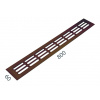 SRL - ALFA vetracia mriežka 60 x 800 mm Dĺžka: 800 mm, Šírka: 60 mm BRM - bronz matný (C33)