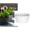 Keramický hrniec DOMOLETTI MISA, O19 cm, matná biela
