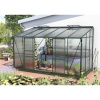 Skleník k stene Vitavia Ida 7800 polykarbonát 6 mm 201x387 cm zelený