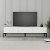 TV skrinka Lyon 42 - White, Black