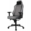 AROZZI herní židle PRIMO Full Premium Leather Anthracite/ 100% přírodní italská kůže/ světle šedá (PRIMO-PREM-AE)