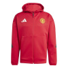 adidas Manchester United Anthem Jacket 2025 2026 Mens Red XL