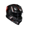 Prilba AGV K7 Kyber Black Red Veľkosť: M (57-58 cm)