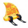 SwimFin Marble Yellow/Orange