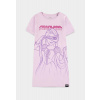Princesses Disney Fearless Princess (Kids) - Rapunzel Girls Short Sleeved T-shirt Dress Velikost: 122/128, Barva: Purple