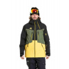 Pánská zimní bunda na lyže/snowboard Meatfly Cronos 24/25 Black/Solar Power