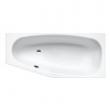 Kaldewei Advantage - Asymetrická vaňa Mini ľavá 832, 1570x 75/50 cm, celoplošný antislip, Perl-Effekt, biela 224834013001