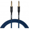 Cascha Professional Line Guitar Cable Modrá 6 m Rovný - Rovný