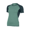 LASTING merino tričko ZITA - dámské - khaki Velikost: L