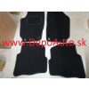 VW FOX 10/2003- textilné koberce 4ks - gulaté príchytky