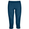 ORTOVOX 120 COMPETITION LIGHT SHORT PANTS W PETROL BLUE 3/4 TERMO SPODKY Veľkosť: M