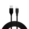 Solight USB-C kabel, USB 2.0 A konektor - USB-C 3.1 konektor, silikon, 2m SSC1602-S