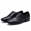 Tanečné topánky pre štandard UN102 - čierna - 2,5 cm R. 43 (Pánske tanečné topánky Dance štandard 2,5 cm. 43)