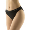 GINA Dámske bezšvové nohavičky s úzkym bokom Eco Bamboo | 00037P - čierna, M/L