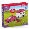 Súprava Schleich 72223 Horse Club. Auto s prívesom na prepravu koní
