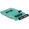 Delock adaptér SATA 22 pin > mSATA 61881