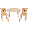 Detský stôl so stoličkami MÉĎA