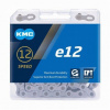Řetěz KMC E-12 EPT šedý 130 článků