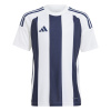 Detské Tričko s krátkym rukávom ADIDAS STRIPED 24 JSYY IW2140 – Biela