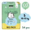 Moomin Baby Muumi Baby Pants 5 Maxi+ 10-15 kg (54 ks), nohavičkové eko plienky