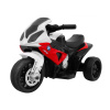 Detská elektrická trojkolka BMW S1000 RR MINI čierno-bielo-červená