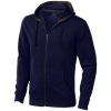 ELEVATE ARORA HOODED FULL ZIP SWEATER nám.modrá M
