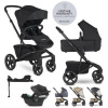 EASYWALKER SET Kočík 4v1 Jimmey Pepper Black LITE RWS + CYBEX Aton B2 i-Size + základňa