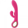 Vibrátor-Rabbit handy g-double touch grip pink