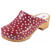 Dreváky BUXA Dámske Švédske Dreváky F3 - Bodkované Veľkosť: 34 [21,6 cm]