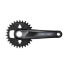 Stred SHIMANO Deore M6100 175mm 30z. 12-k. čierny dvojdielny bez ložísk