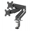 ERW020 Esperanza plynový stolový držiak pre 2 monitory 17?-27