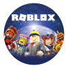 CUKROVÁ TLAČ jedlý obrázok na tortu Cukrová hmota ROBLOX PRE HRÁČA NARODENINY HRA